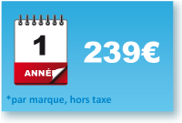 prix TMCH pour une ann�e d'enregistrement